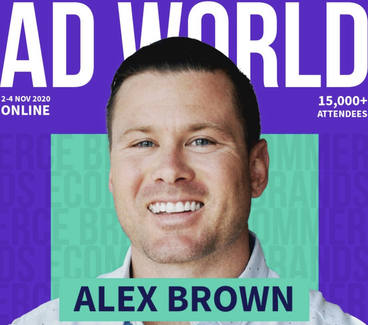 Alex Brown at Ad World